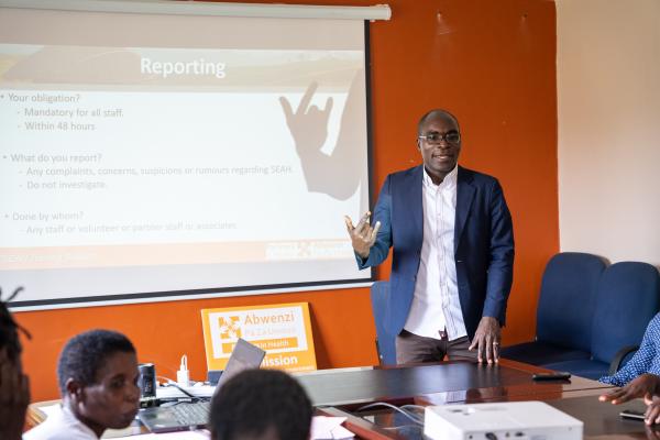 Capacity building on safeguarding 