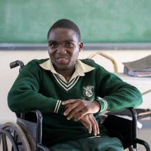 Malawi patient living with paraplegia 