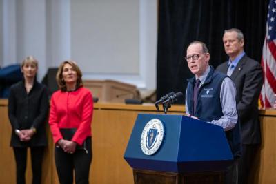 Dr. Paul Farmer addresses Massachusetts State House.